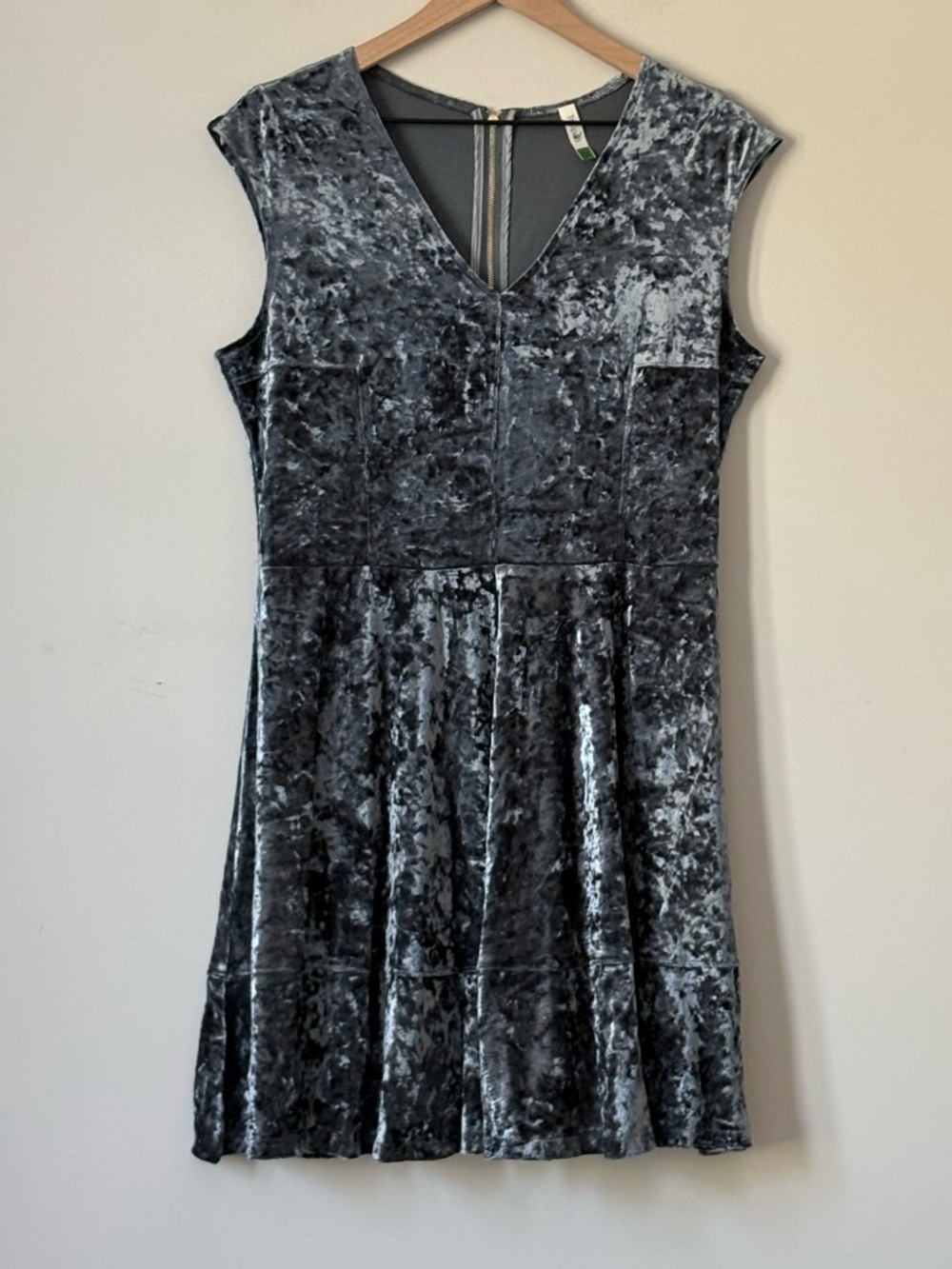New! Tulip B Velvet Fit & Flare Dress